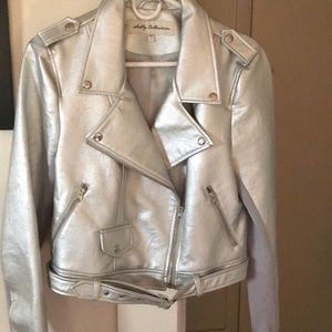 Silver Motto Jacket